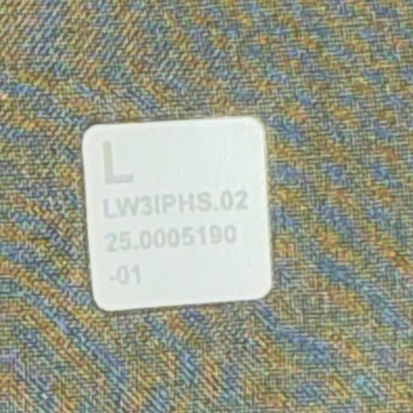 LULULEMON W3IPHS Nylon Collared Jacket *Retro Remix Set Army Green / Black - Picture 11 of 11